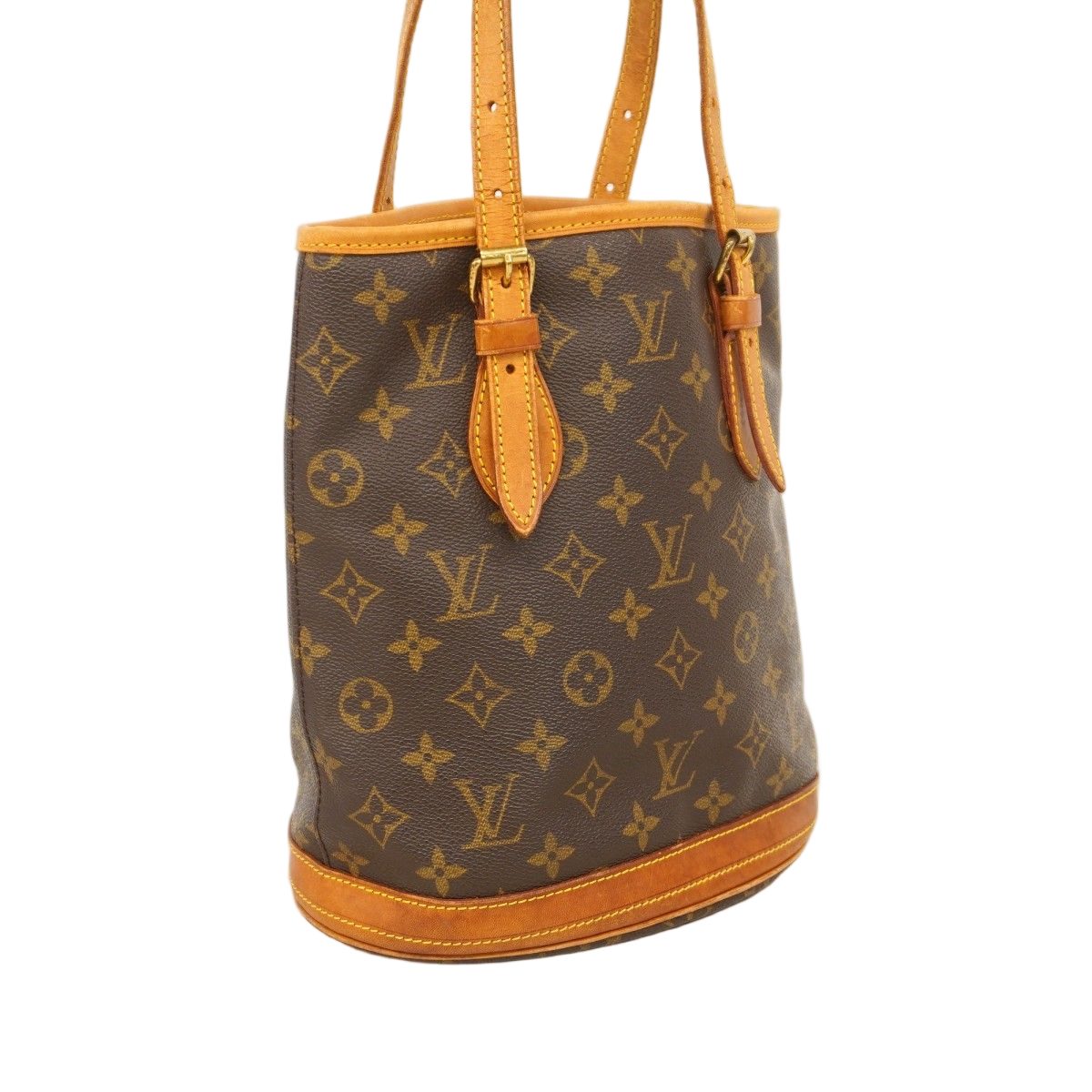 Louis Vuitton Tote Monogram Bucket PM Brown — view 2