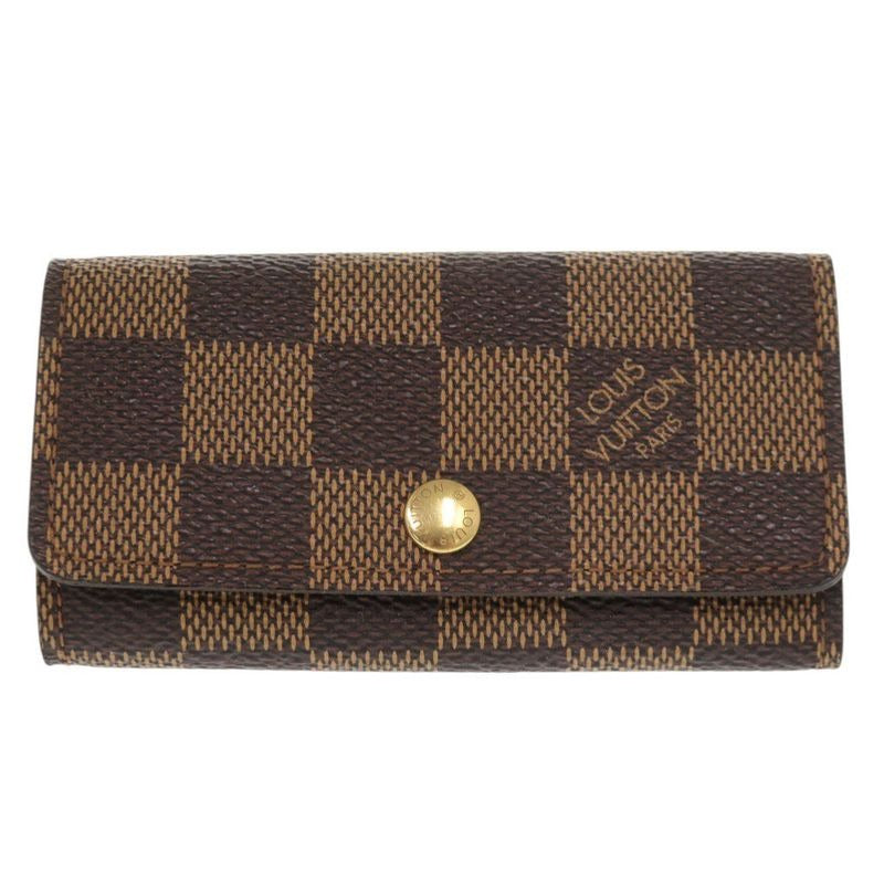 Louis Vuitton Multicles 4 Damier Brown Key Case 1246