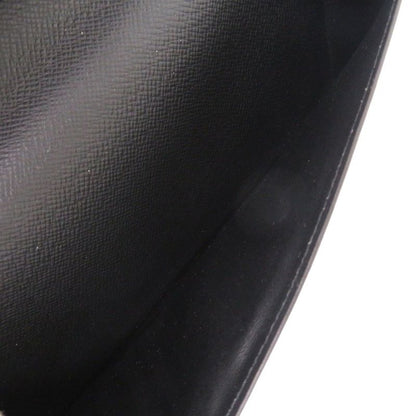 Louis Vuitton Round Zipper Zippy Wallet Vertical Taiga M30503 Noir Black Long