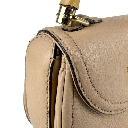 Gucci Shoulder Bag Handbag Bamboo 256805