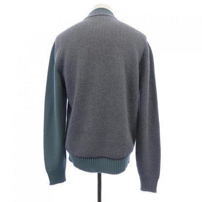 Hermes Knit Sweater Green Gray — view 2