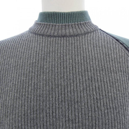 Hermes Knit Sweater Green Gray — view 5
