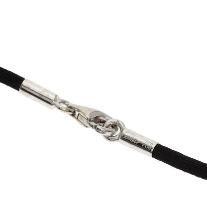 Cartier Cord 38cm (1496in) Necklace 18K White Gold Cotton Ladies