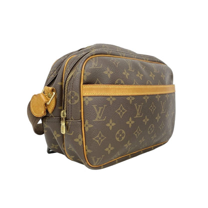 Louis Vuitton Shoulder Bag Monogram Reporter PM Brown — view 2