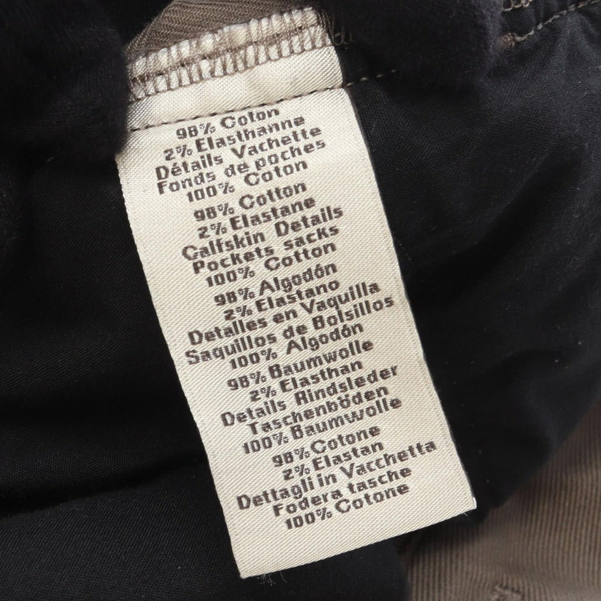 Hermes Denim Pants Cotton — view 4