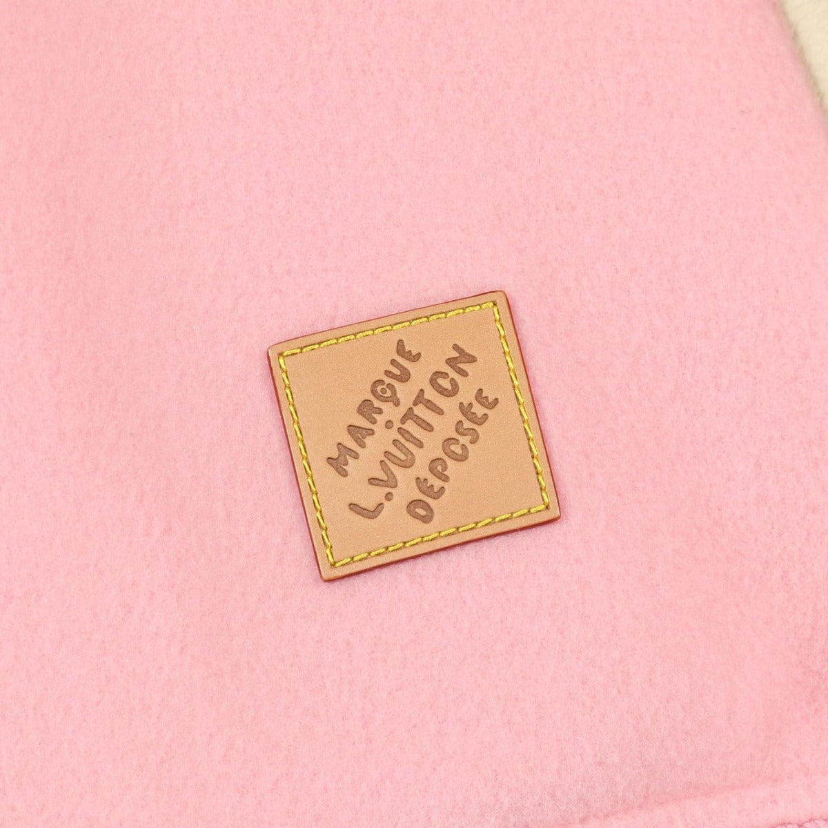 Louis Vuitton Stadium Jean Signature Leather Varsity Jacket Wool Cashmere — view 8