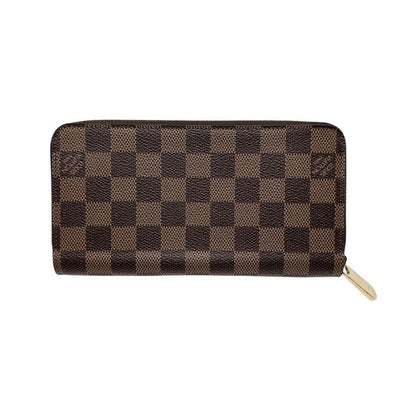 Louis Vuitton N60046 Damier Round Long Wallet Zippy Wallet Long Wallet Louis
