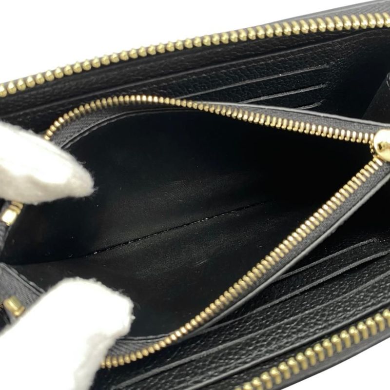 Louis Vuitton Coin Case Margot Wallet M12425 Monogram Empreinte Noir Black