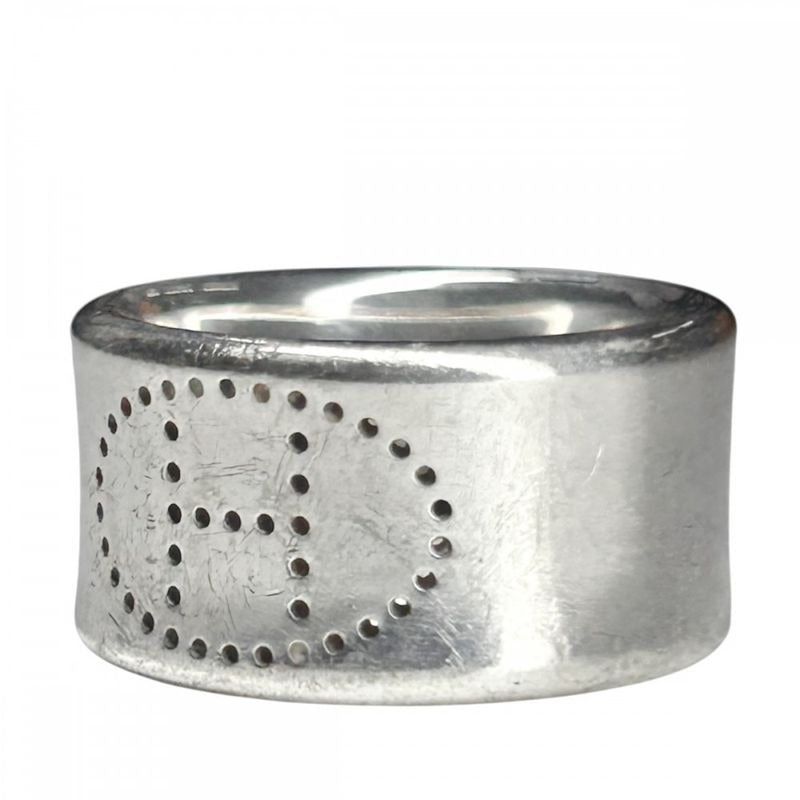 Hermes Rings Women's Eclipse Ribbon Ring Accessories Jewelry Small 52 Size