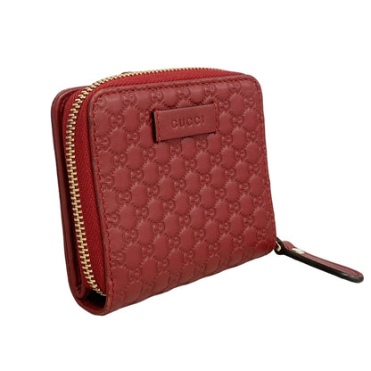 Gucci Wallet Micro Guccissima Leather Bordeaux Champagne Gold — view 2