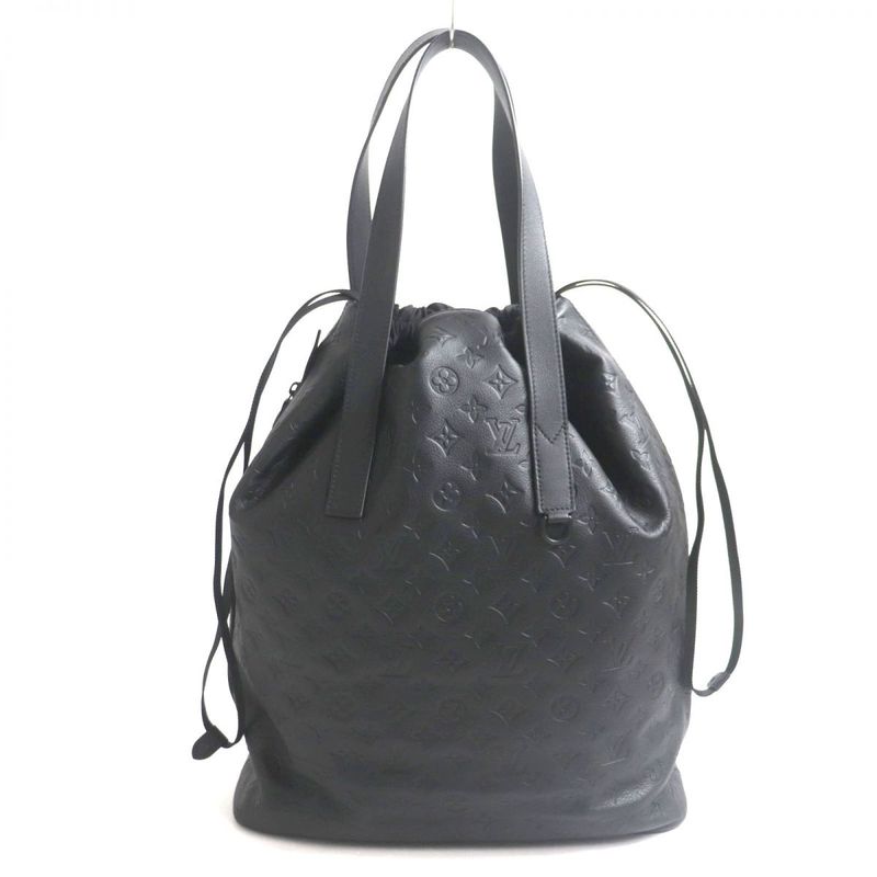 List Price ¥466400 Louis Vuitton M46554 Monogram - Shadow Helmet Bag Drawstrin