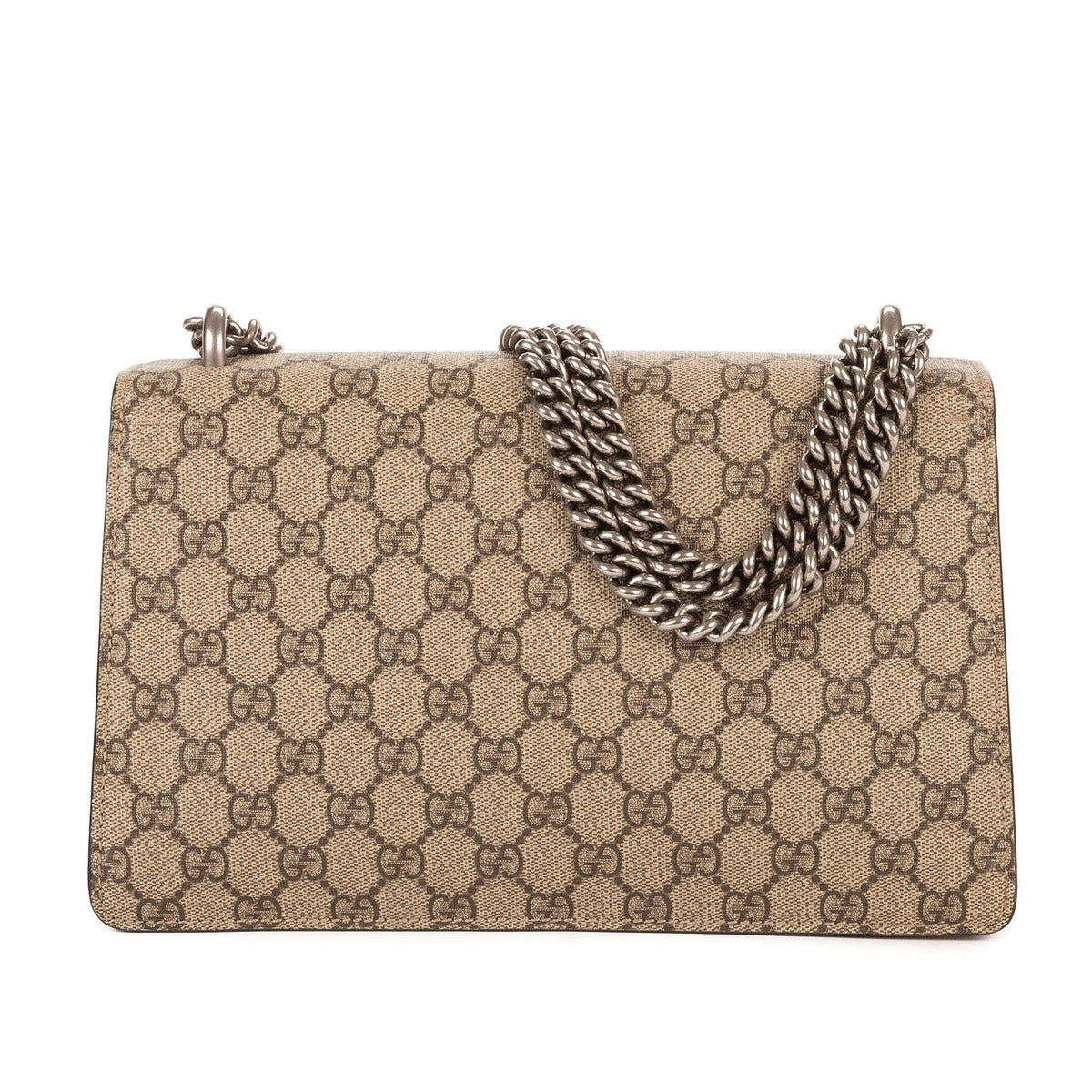 Gucci Dionysus Beige Red Supreme Canvas Shoulder Bag — view 5