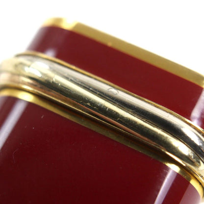 Cartier Trinity Lacquer Oval Form Roller Type Smoking Goods Gas