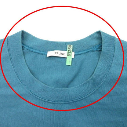 Celine Depose Phoebe Period Half Sleeve Cotton Oversize D T-Shirt Cut and Sewn