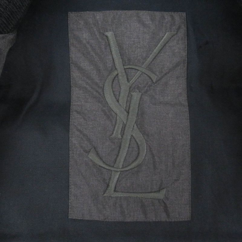 Yves Saint Laurent Yves Saint Laurent 291930 Cotton Patted Vest With Logo