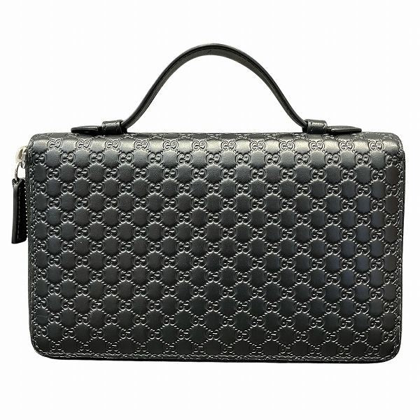 Gucci Micro Gucci Striped Travel Document Case 449246 Wallet Long Wallet Men's