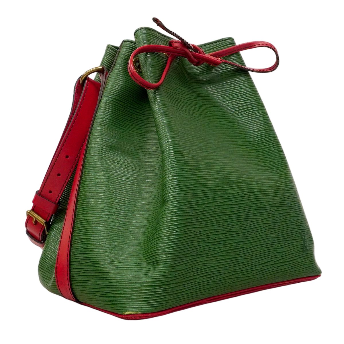 Louis Vuitton Shoulder Bag Epi Petit Noe Borneo Green Castilian — view 2