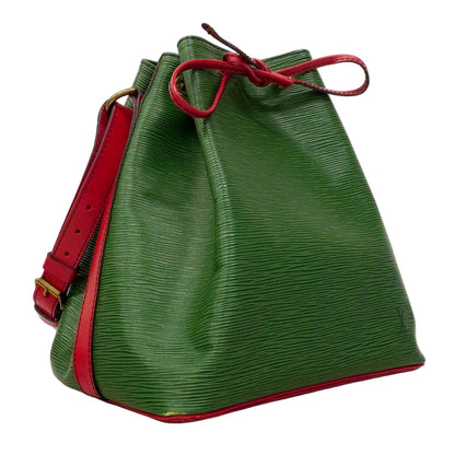 Louis Vuitton Shoulder Bag Epi Petit Noe Borneo Green Castilian — view 2