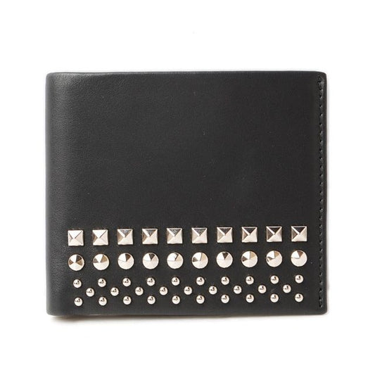Gucci Fold Wallet Leather Studded Black Ap0 qn 1000