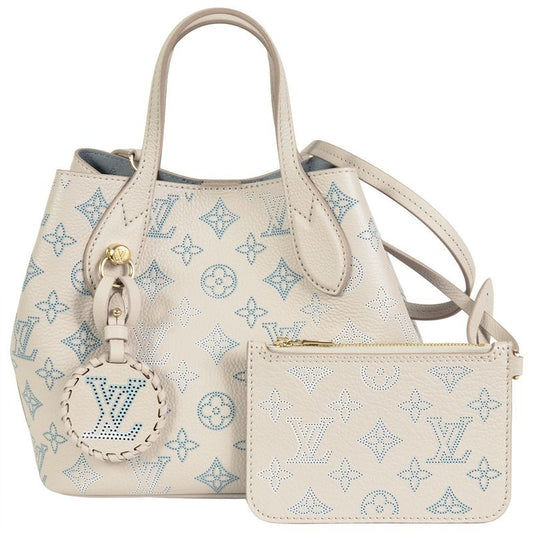 Louis Vuitton Blossom PM Handbag Monogram Mahina Blume