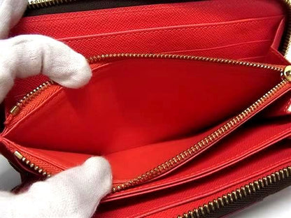 Louis Vuitton M61364 Monogram Zippy Wallet Totem Round Zipper Long Wallet