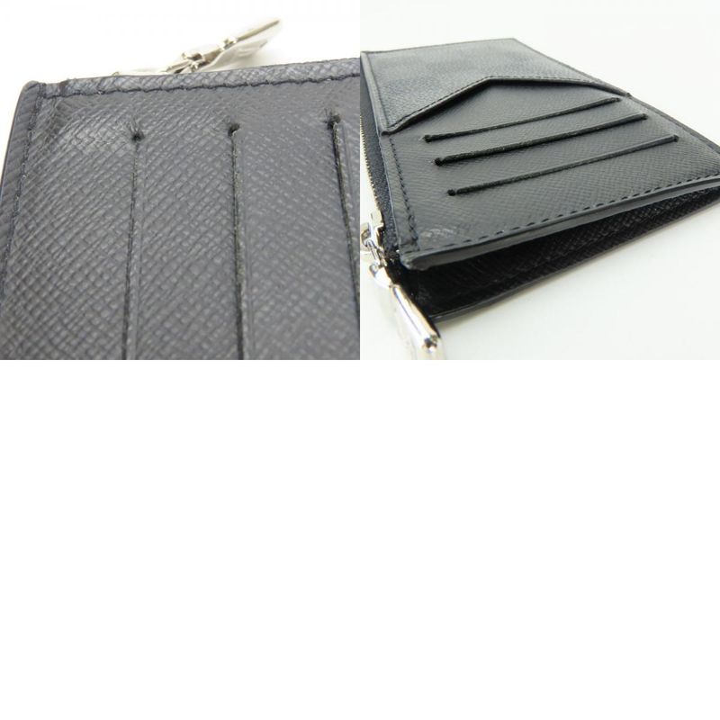 Louis Vuitton Card Case Coin Card Holder N64038 Damier Graphite Black Gray