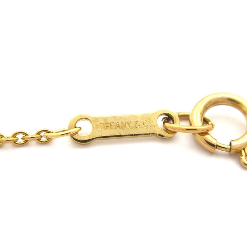 Tiffany & Co Necklace Teardrop 18K Yellow Gold