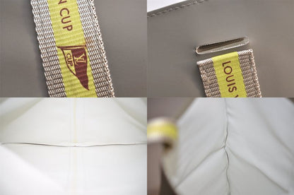 Louis Vuitton LV Cup 2003 Limited Edition Handbag Gray Yellow D60183 LV 2938n