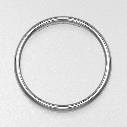Tiffany & Co Forever Wedding Classic Band 3mm (0.12in) Model Pt950platinum #18