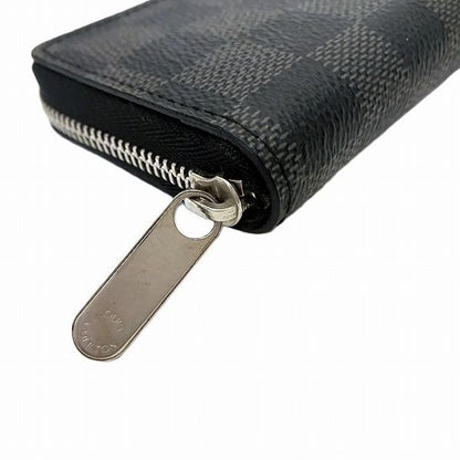 Louis Vuitton Damier Graphite Zippy Coin Purse N63076 Wallet Coin Case Men's