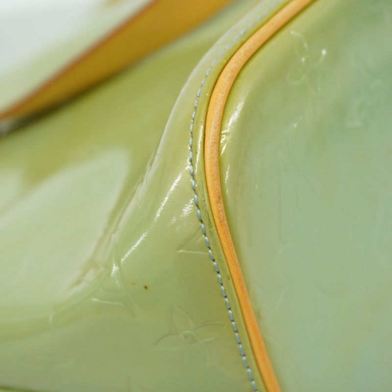 Louis Vuitton Tote Bag Vernis Houston M91005 Baby Blue Women's