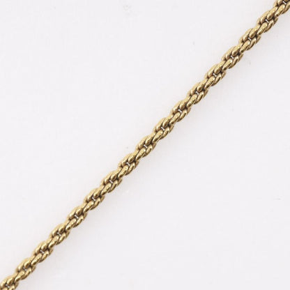 Chanel Coco Mark Vintage Gold Plated Ladies 7.5g Necklace