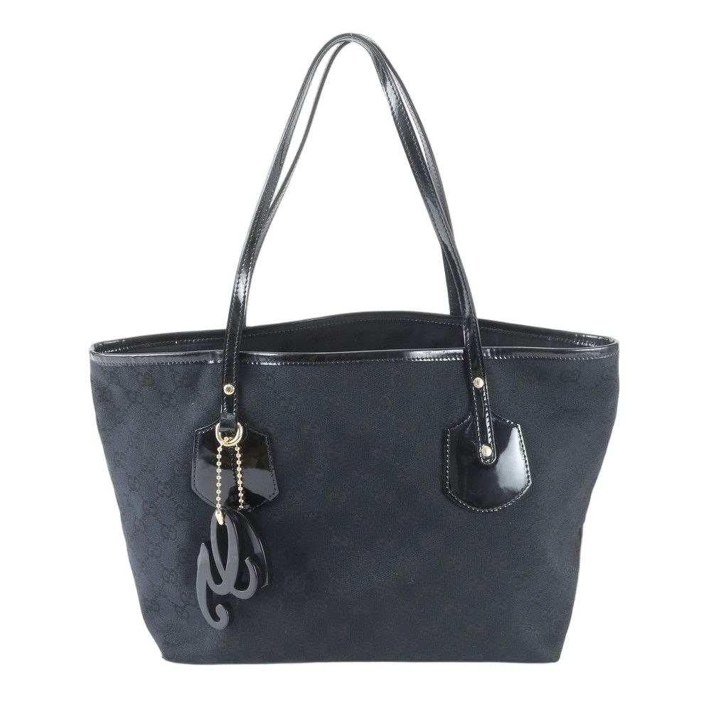 Gucci GG Canvas Joli Leather Tote Shoulder Hand