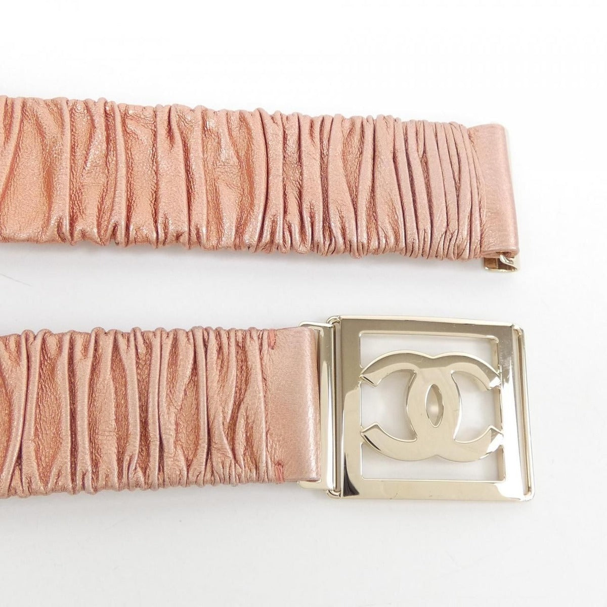 Chanel Pink 75 Belt — view 2