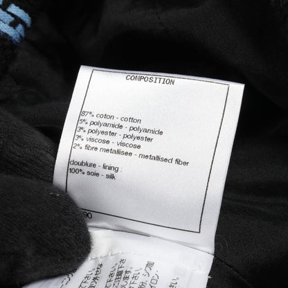 Chanel Skirt Coco Mark Button Tweed Cotton — view 4