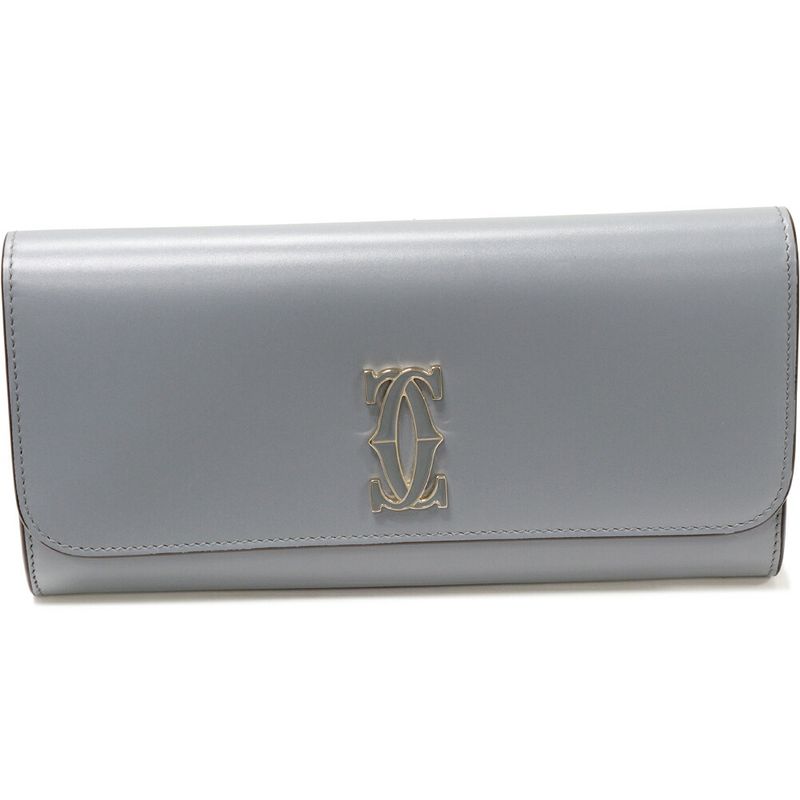 Cartier Long Zipper Wallet With Coin Purse C De Cartier International Wallet In