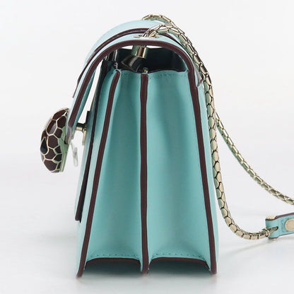 Bvlgari Bulgari Chain Serpenti Forever Crossbody Shoulder Bag Calfskin Ladies