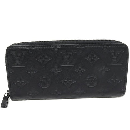 Louis Vuitton Round Zipper Long Wallet With Change Pocket Monogram Shadow Zippy