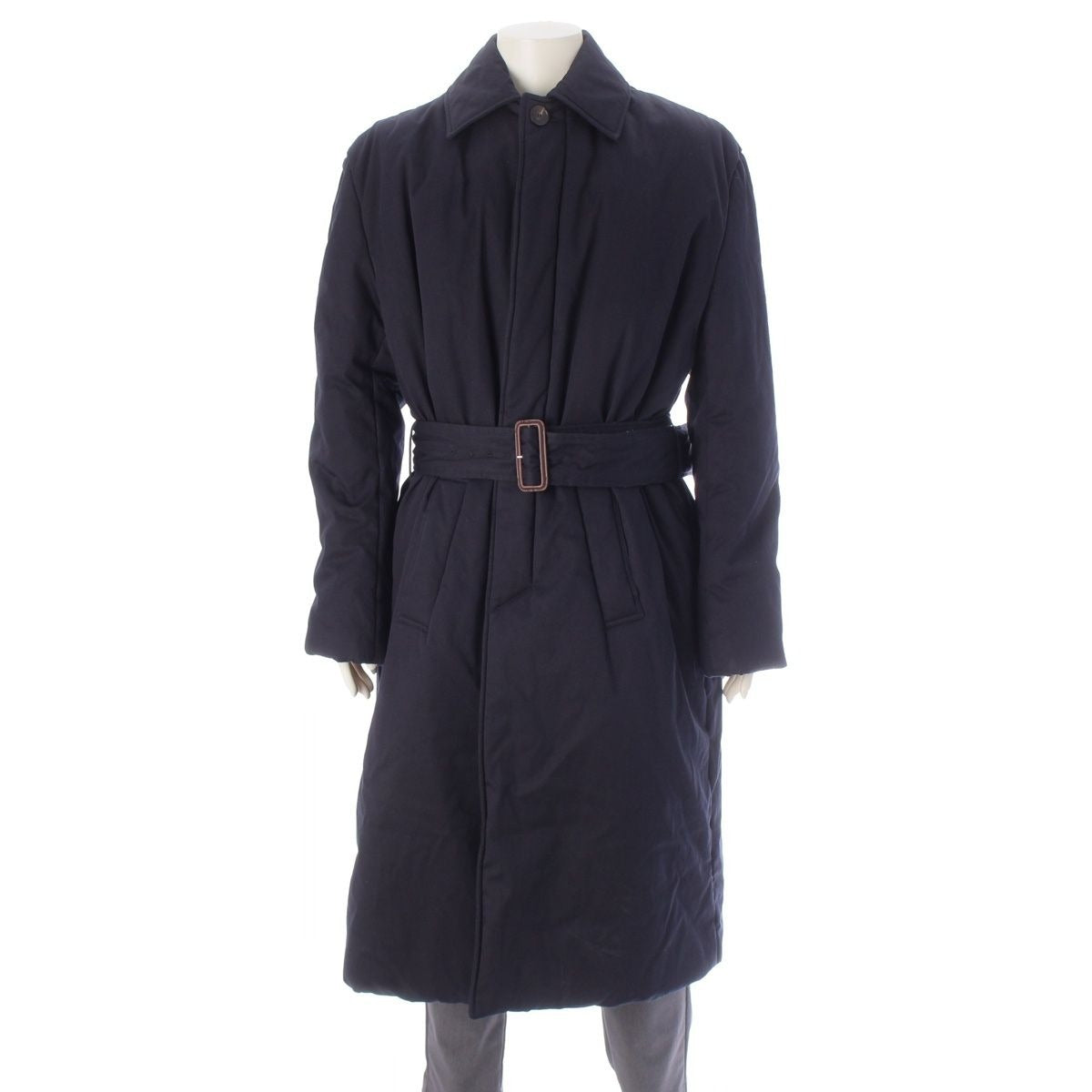 Balenciaga Cotton Tailored Stainless Steel Coat