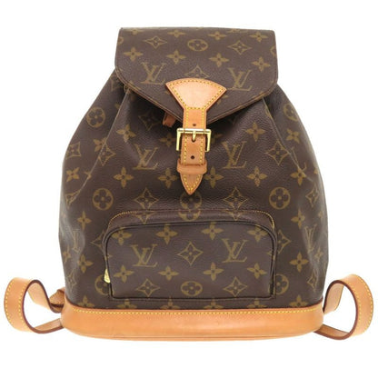 Louis Vuitton Montsouris MM Monogram Backpack Bag 1340