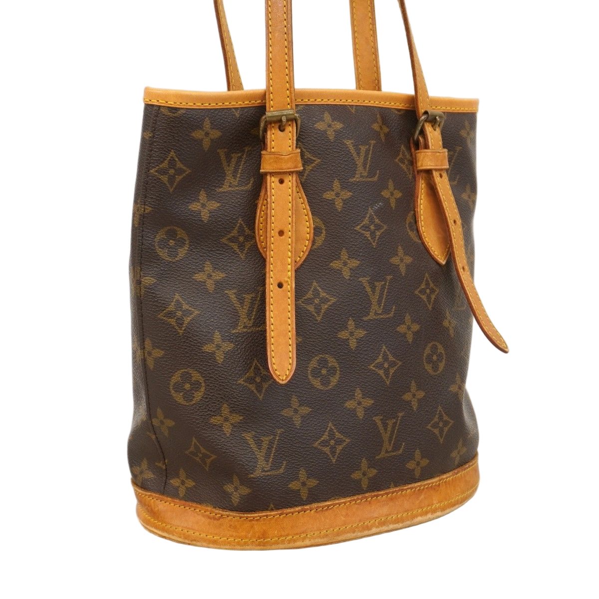Louis Vuitton Tote Monogram Bucket PM Brown — view 2