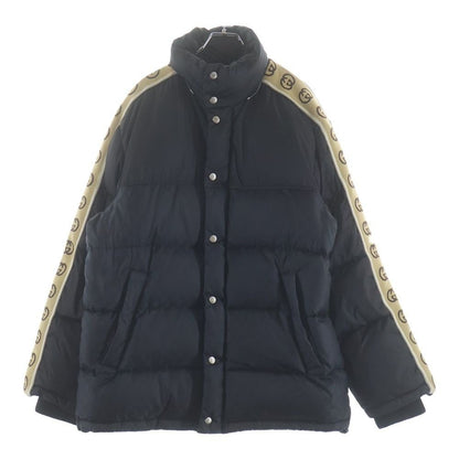 Gucci GG Jacquard Nylon Down Jacket Black