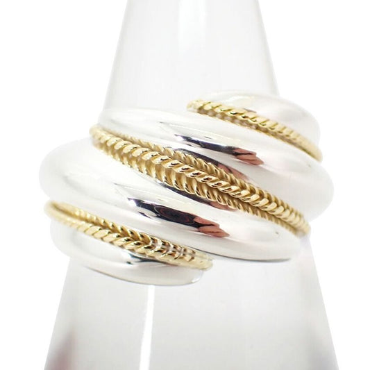Tiffany & Co 925/750 Twisted Ring