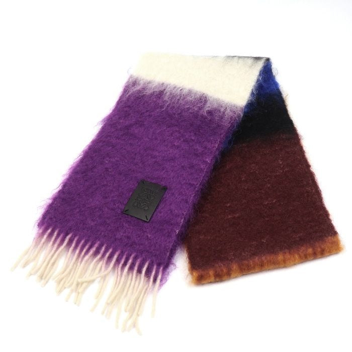 Loewe Mohair Muffler Multicolor Scarf