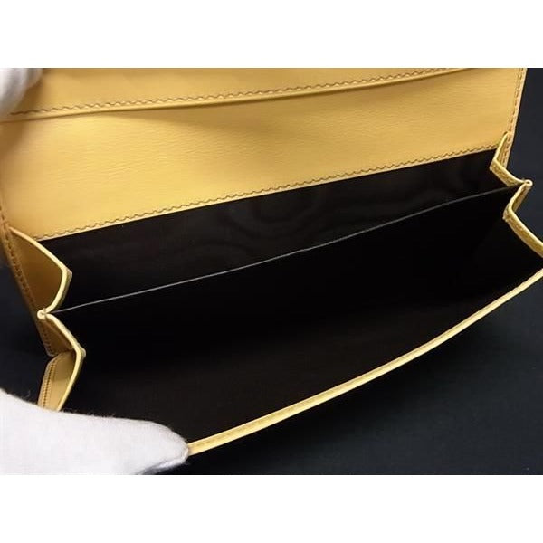 Gucci GG Pattern Guccissima Leather Foldable Long Wallet — view 4