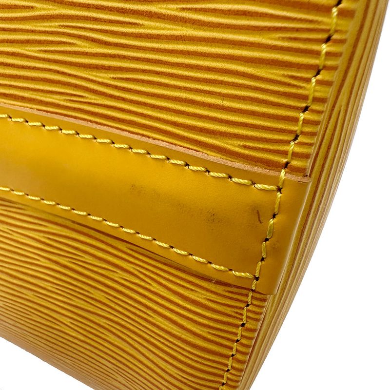 Louis Vuitton Bag Women's Branded Handbag Epi Leather Speedy 30 Tassili Yellow