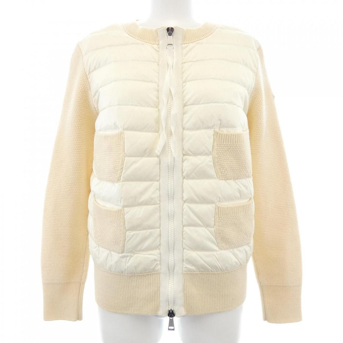 Moncler Down Jacket White Translucency