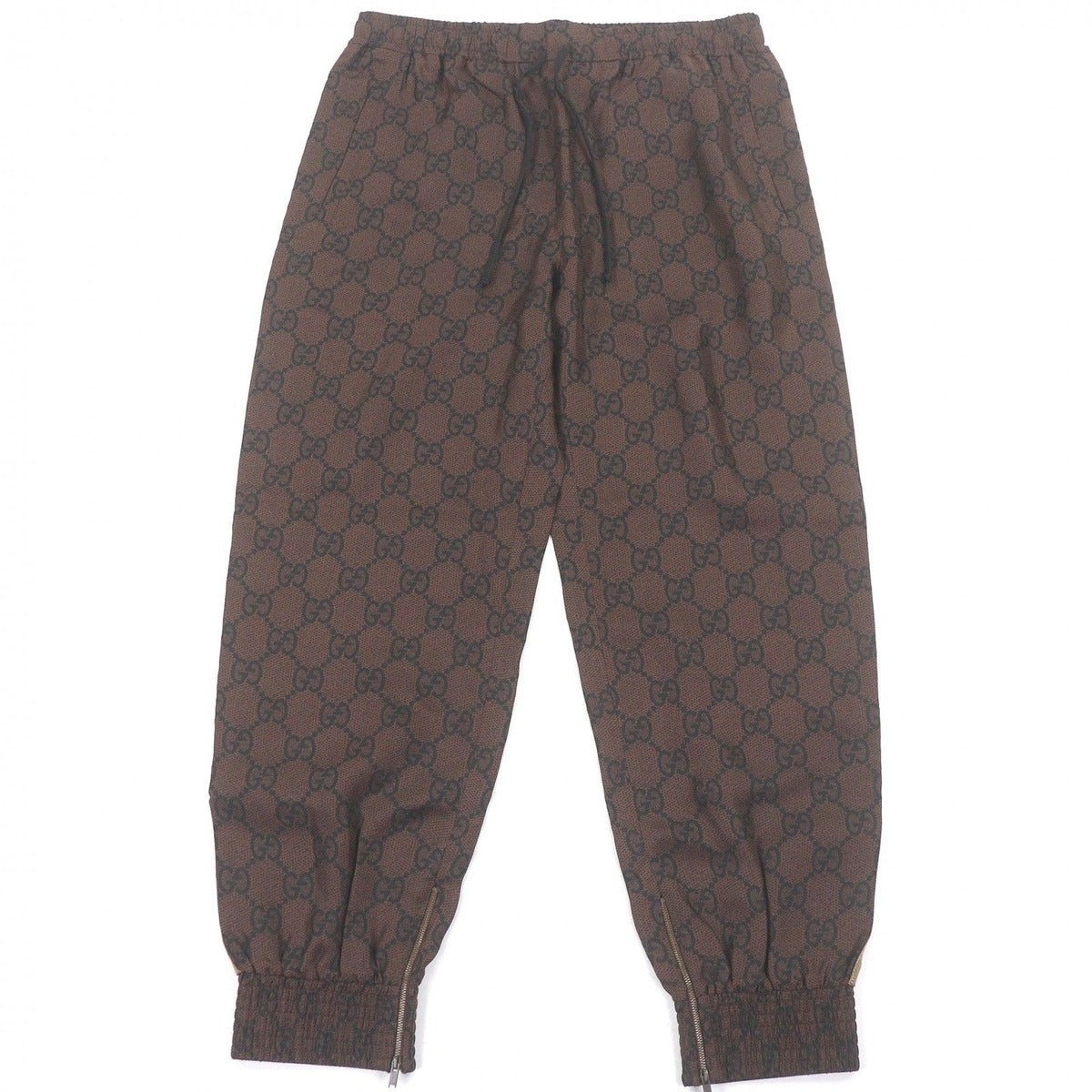 Gucci Silk Web Stripe GG Supreme Lightweight Track Jacket Pants — view 5
