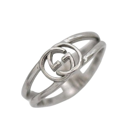 Gucci Ring Silver Interlocking