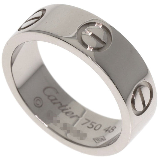 Cartier Love Ring 48 18K White Gold